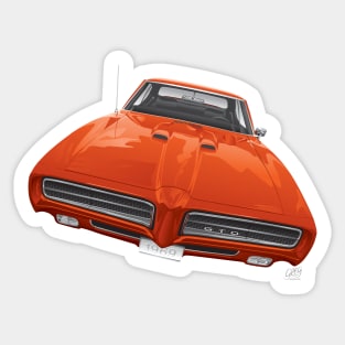 1969 GTO Judge Sticker